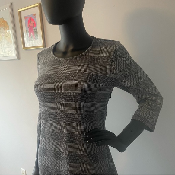 Twik grey gingham mini dress - Picture 3 of 5